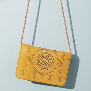 Anthro Holly Perforated Clutch